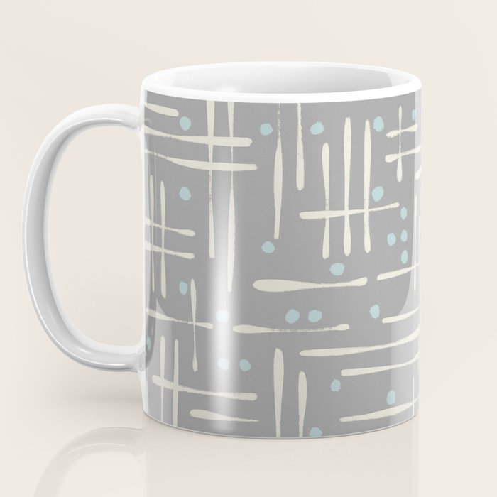Simple Hand Drawn Pattern #17 Coffee Mug Gallery Image 3