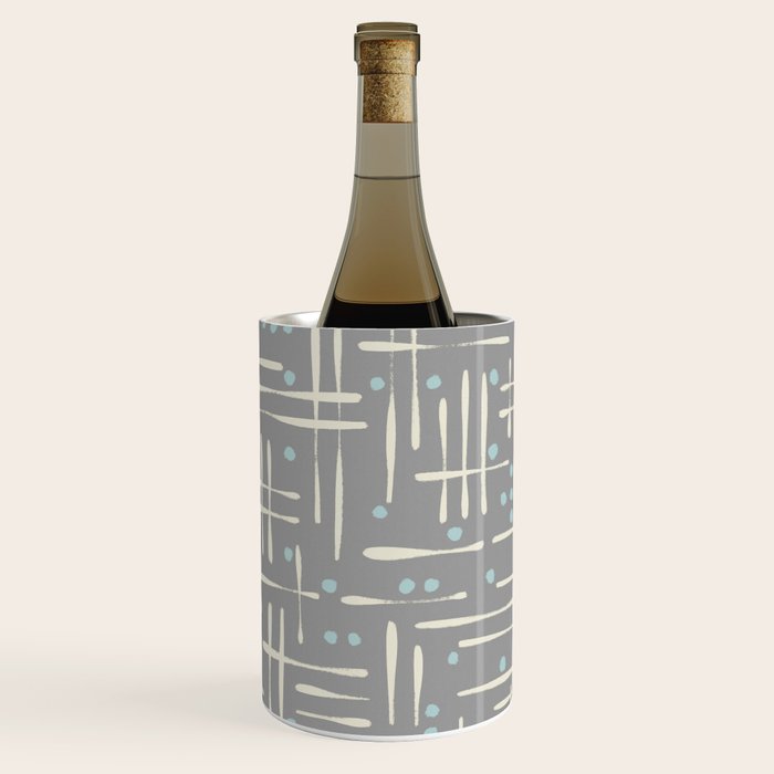 Simple Hand Drawn Pattern #17 Wine Chiller Gallery Image 2