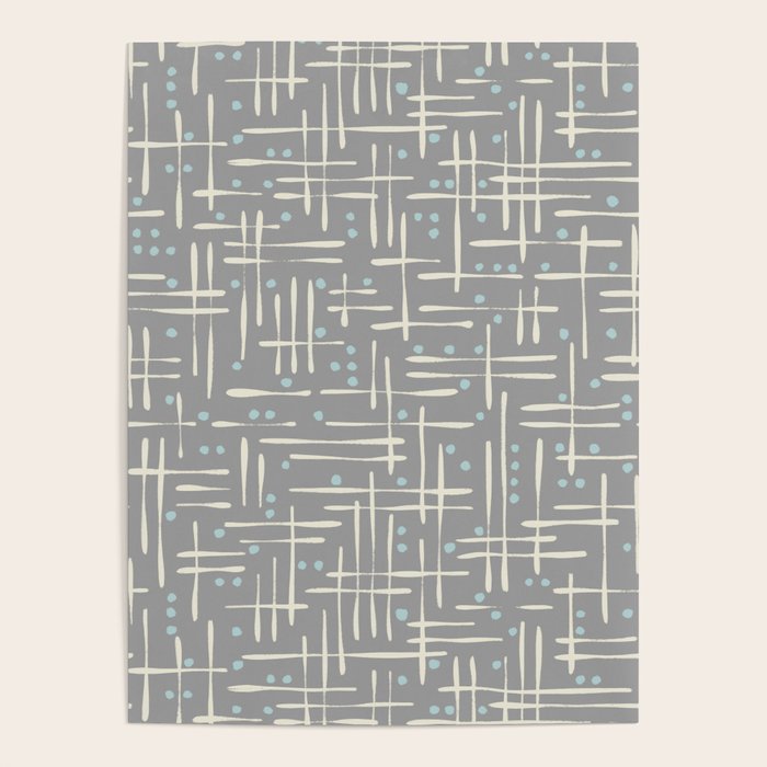 Simple Hand Drawn Pattern #17 Poster Gallery Image 1