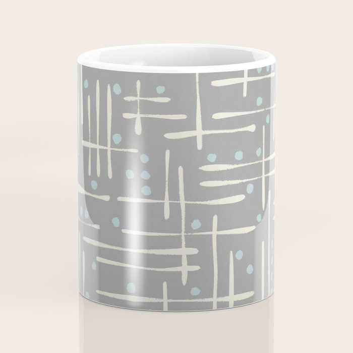 Simple Hand Drawn Pattern #17 Coffee Mug Gallery Image 4