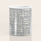 Simple Hand Drawn Pattern #17 Coffee Mug Gallery Image 4