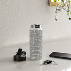 Simple Hand Drawn Pattern #17 Water Bottle Gallery Image 4