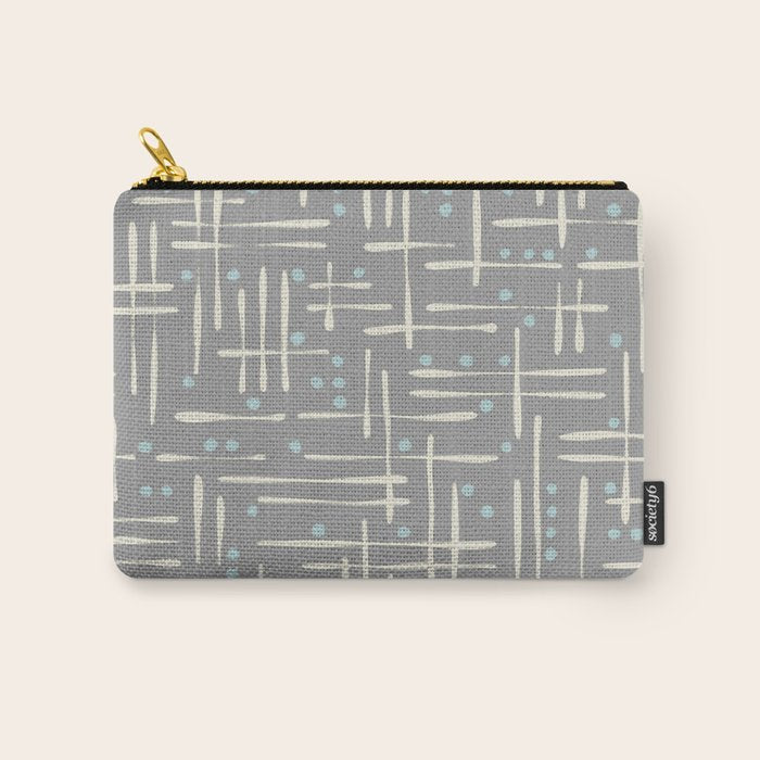 Simple Hand Drawn Pattern #17 Carry All Pouch Gallery Image 1