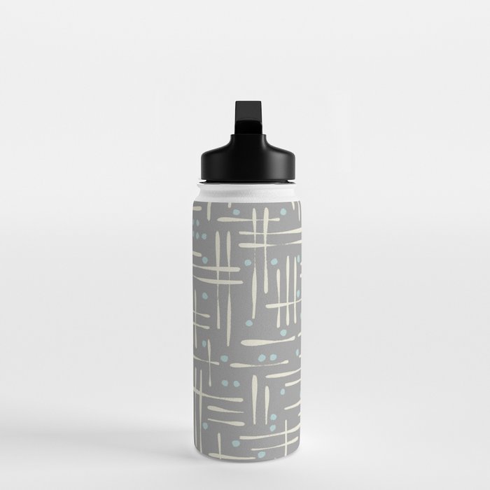 Simple Hand Drawn Pattern #17 Water Bottle Gallery Image 3