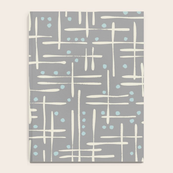Simple Hand Drawn Pattern #17 Notebook Gallery Image 4