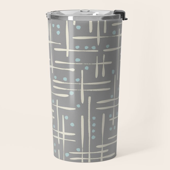 Simple Hand Drawn Pattern #17 Travel Mug Gallery Image 2
