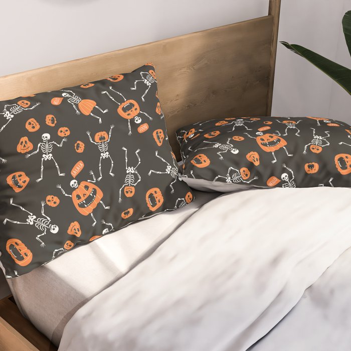 Pumpkin costume Pillow Sham Gallery Image 2