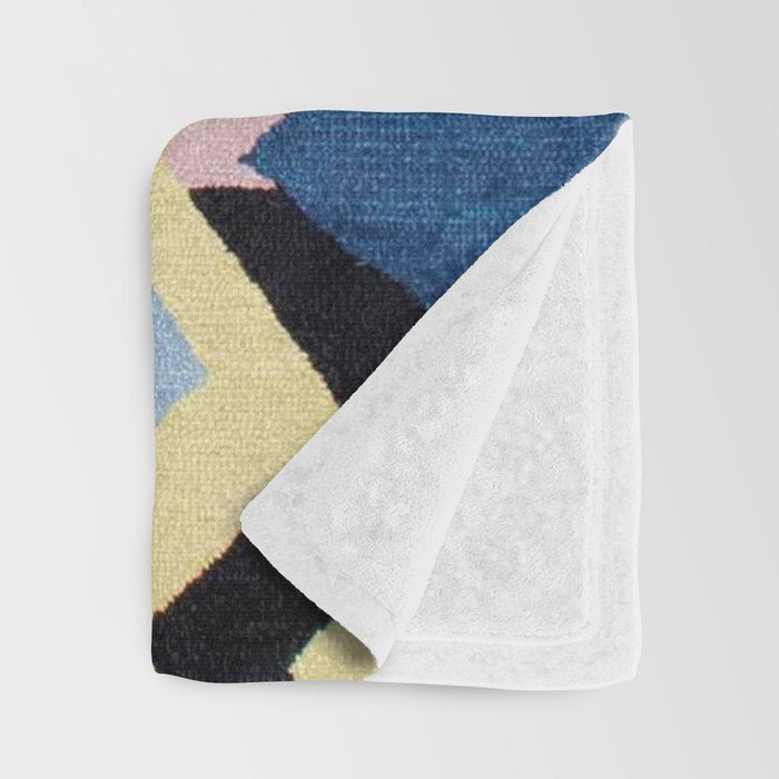 Colored Oriental  Berber Traditional Moroccan Artwork  Throw Blanket Gallery Image 3