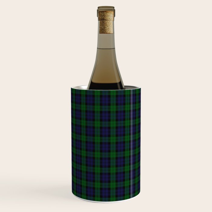 Large Military Blackwatch Scottish Tartan Plaid Wine Chiller Gallery Image 1
