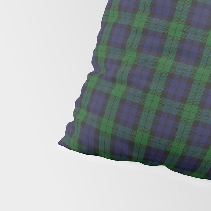 Large Military Blackwatch Scottish Tartan Plaid Pillow Sham Gallery Image 4