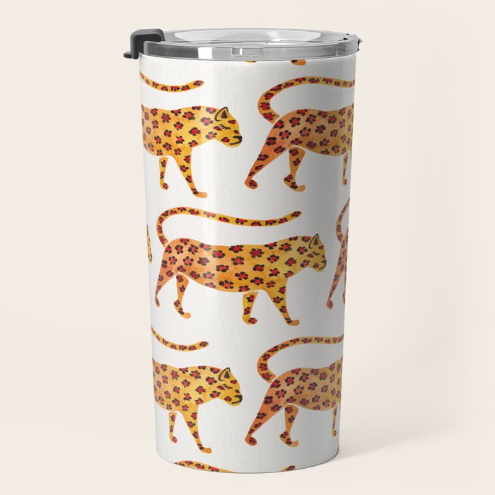 Jaguar Pattern Travel Mug Gallery Image 3
