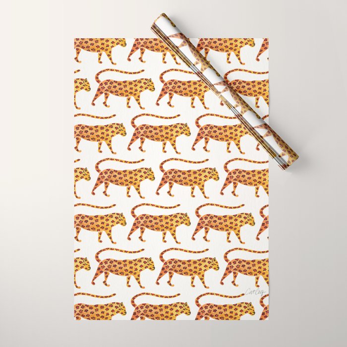 Jaguar Pattern Wrapping Paper Gallery Image 1