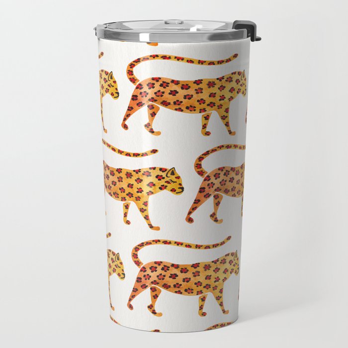 Jaguar Pattern Travel Mug Gallery Image 2