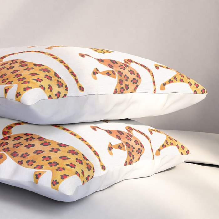 Jaguar Pattern Pillow Sham Gallery Image 3