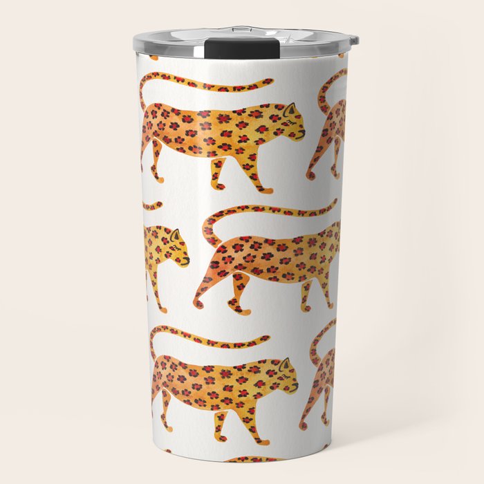 Jaguar Pattern Travel Mug Gallery Image 1