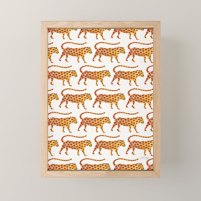 Jaguar Pattern Mini Art Print Gallery Image 1