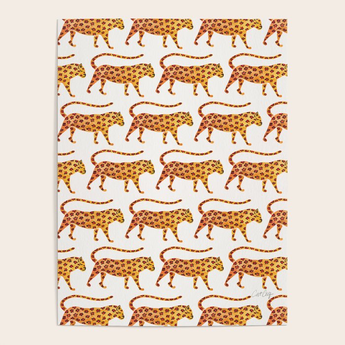 Jaguar Pattern Poster Gallery Image 4