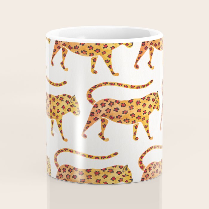Jaguar Pattern Coffee Mug Gallery Image 4