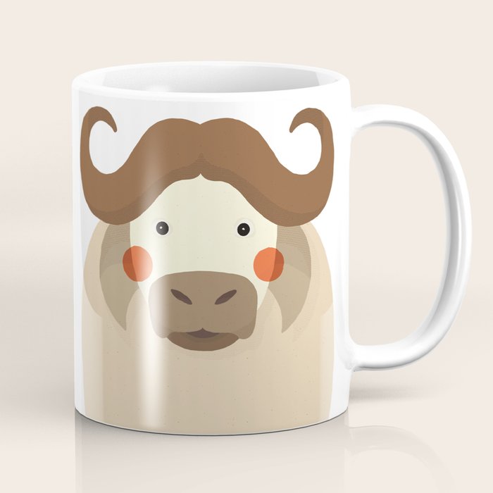 Cape Buffalo, Animal Portrait Coffee Mug Gallery Image 1