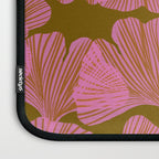 Pink Ginkgo Leaf Pattern Laptop Sleeve Gallery Image 3