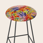 Summer Tropical Garden Stool Gallery Image 2