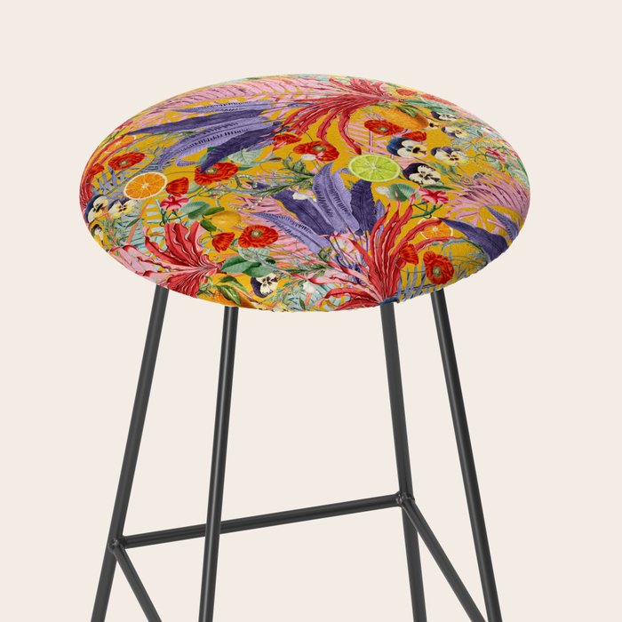Summer Tropical Garden Stool Gallery Image 2
