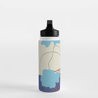 Blue Blooming Water Bottle Gallery Image 3