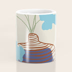 Blue Blooming Coffee Mug Gallery Image 4