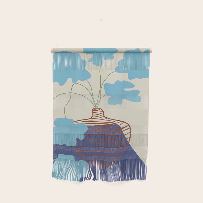 Blue Blooming Wall Hanging Gallery Image 1