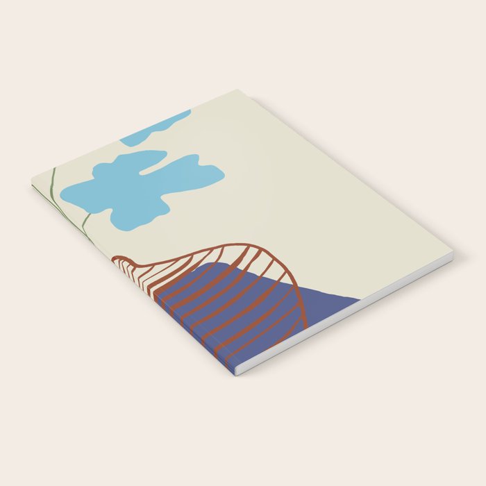 Blue Blooming Notebook Gallery Image 1