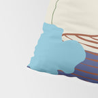Blue Blooming Pillow Sham Gallery Image 4