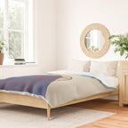 Blue Blooming Duvet Cover Gallery Image 2