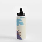 Blue Blooming Water Bottle Gallery Image 2