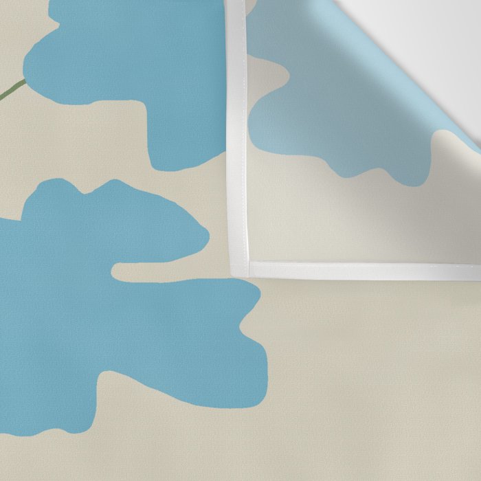 Blue Blooming Wall Tapestry Gallery Image 3