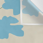 Blue Blooming Wall Tapestry Gallery Image 3
