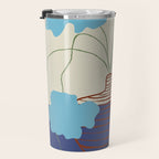 Blue Blooming Travel Mug Gallery Image 3