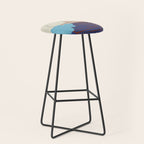 Blue Blooming Stool Gallery Image 1