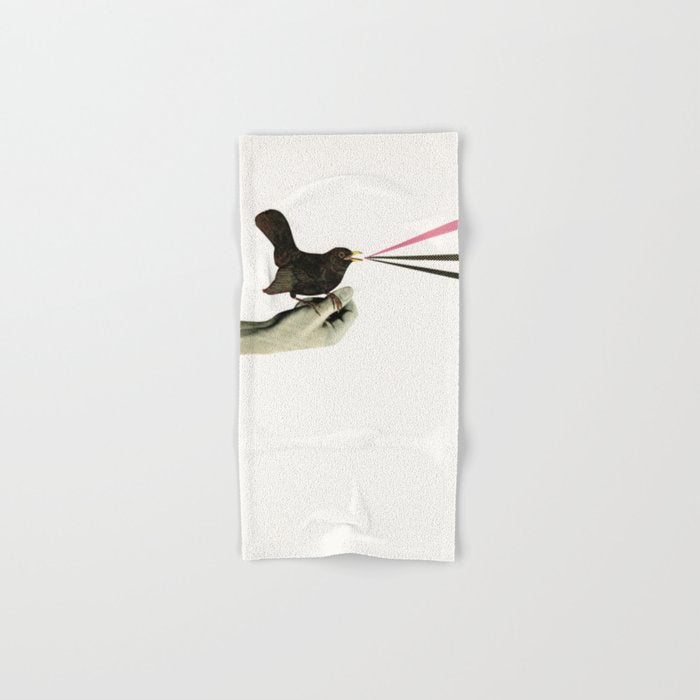 Bird in the Hand Bath Towel Gallery Image 1