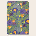 Forest Full of Wild Mushrooms in Sage & Plum Cutting Board Gallery Image 1