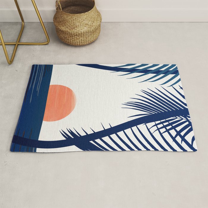 California Dreamin / Abstract Landscape Rug Gallery Image 1