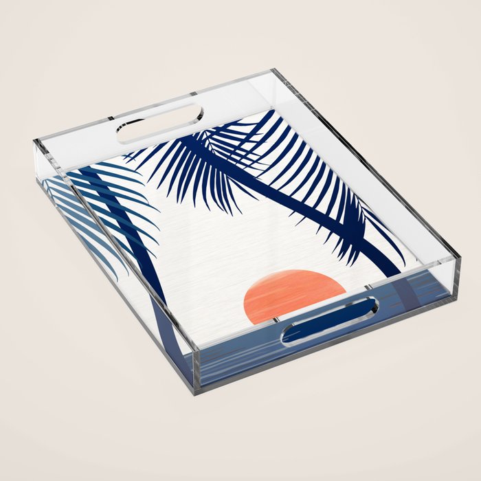California Dreamin / Abstract Landscape Acrylic Tray Gallery Image 1