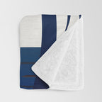 California Dreamin / Abstract Landscape Throw Blanket Gallery Image 3