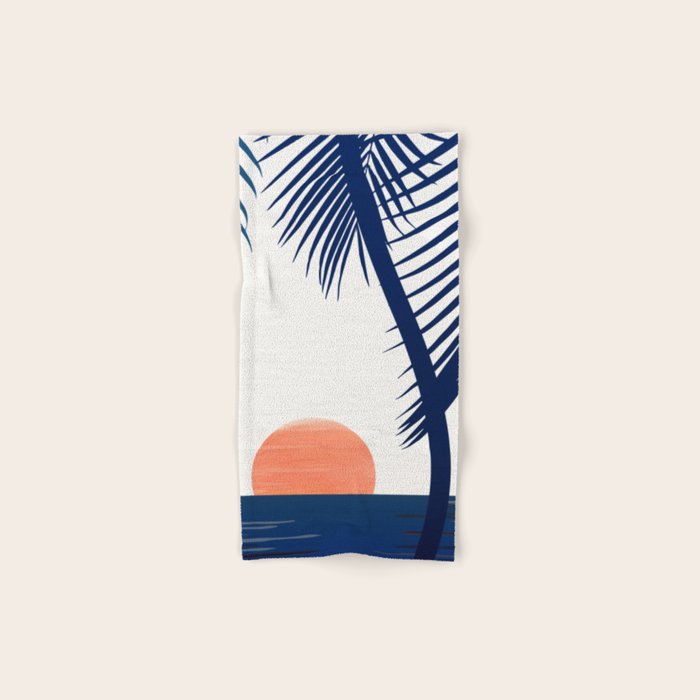California Dreamin / Abstract Landscape Bath Towel Gallery Image 1