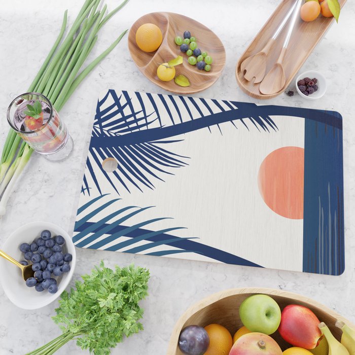 California Dreamin / Abstract Landscape Cutting Board Gallery Image 2
