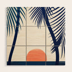 California Dreamin / Abstract Landscape Wood Wall Art Gallery Image 1