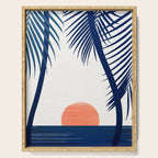 California Dreamin / Abstract Landscape Serving Tray Gallery Image 1