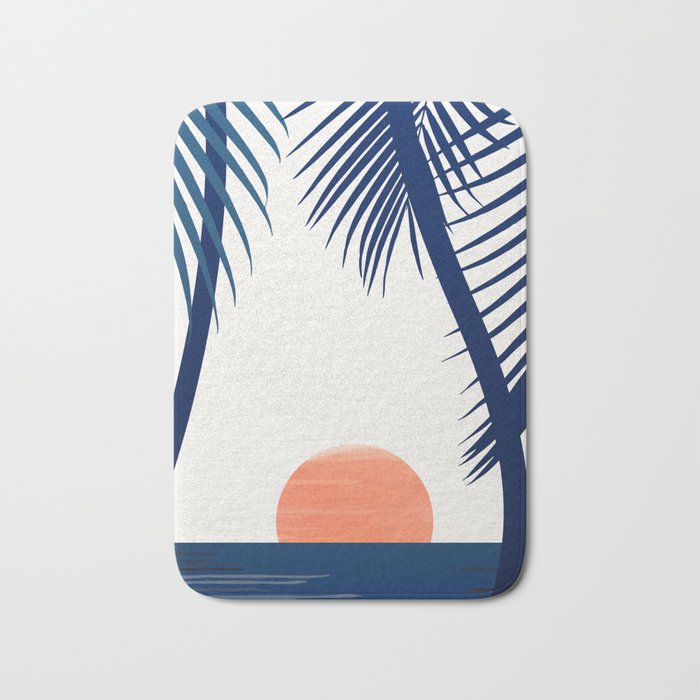 California Dreamin / Abstract Landscape Bath Mat Gallery Image 1