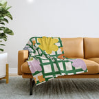 Picnic Blanket  Throw Blanket Gallery Image 1