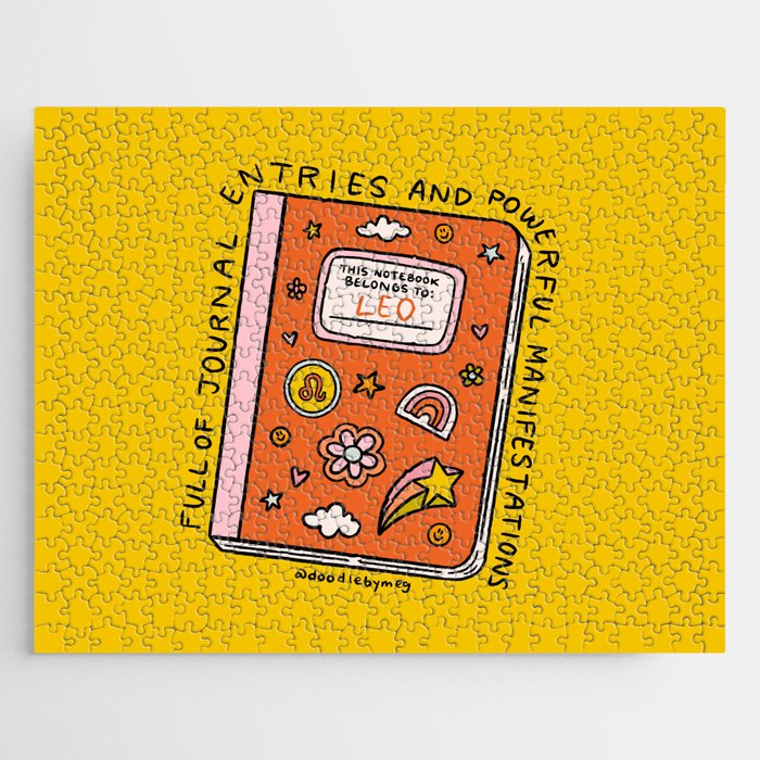 Leo Notebook Jigsaw Puzzle Gallery Image 1