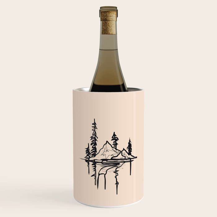 Abstract Landscape II Wine Chiller Gallery Image 1